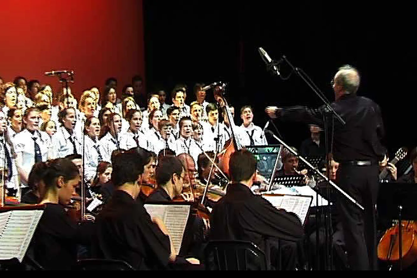 Partitions de chants + orchestre