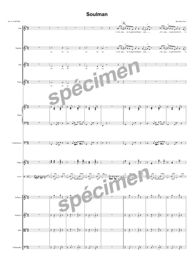 Soulman (chant et orchestre)