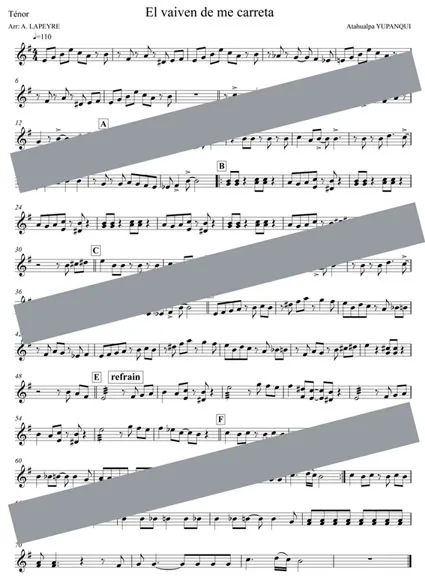 El vaíven de mi carreta (steel band)