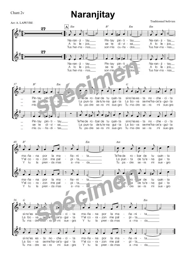 Naranjitay (chant)