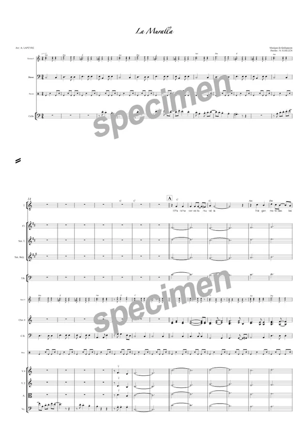 La muralla (chant et orchestre)