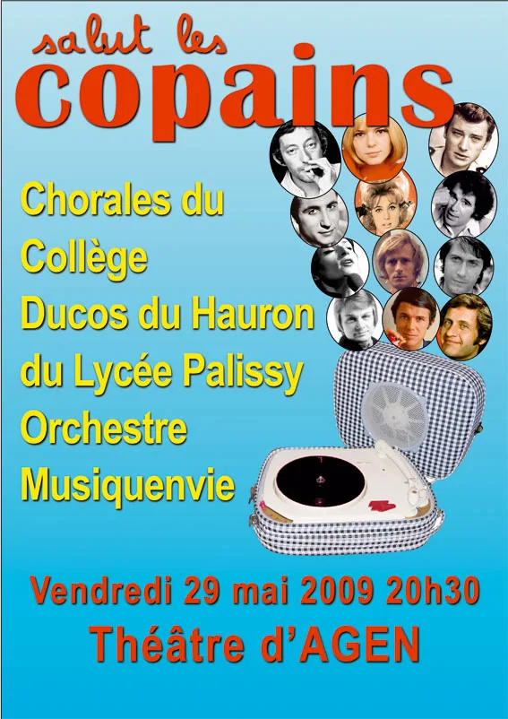 spectacle clés en main : Salut les copains