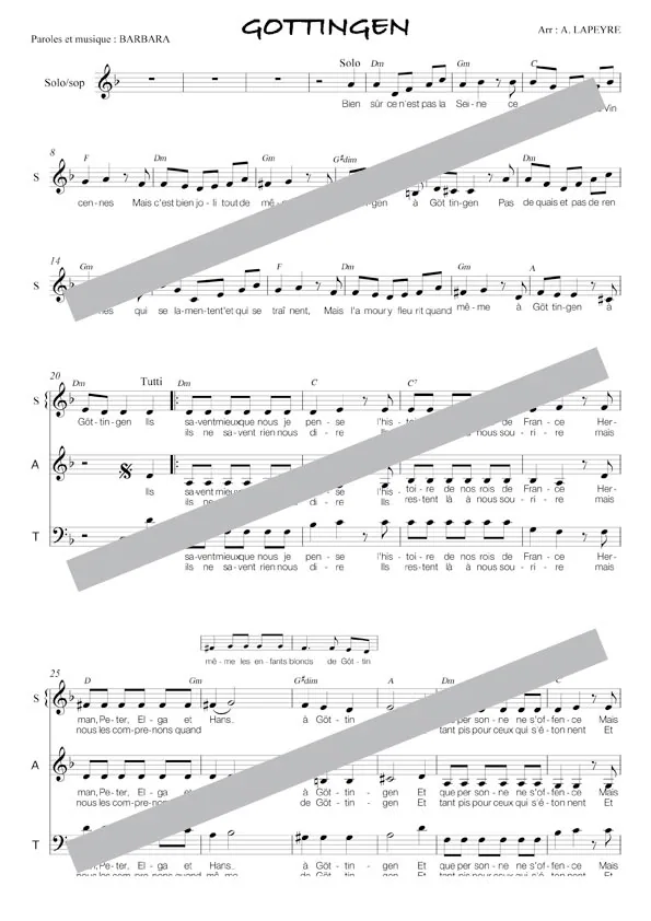 Göttingen (chant)