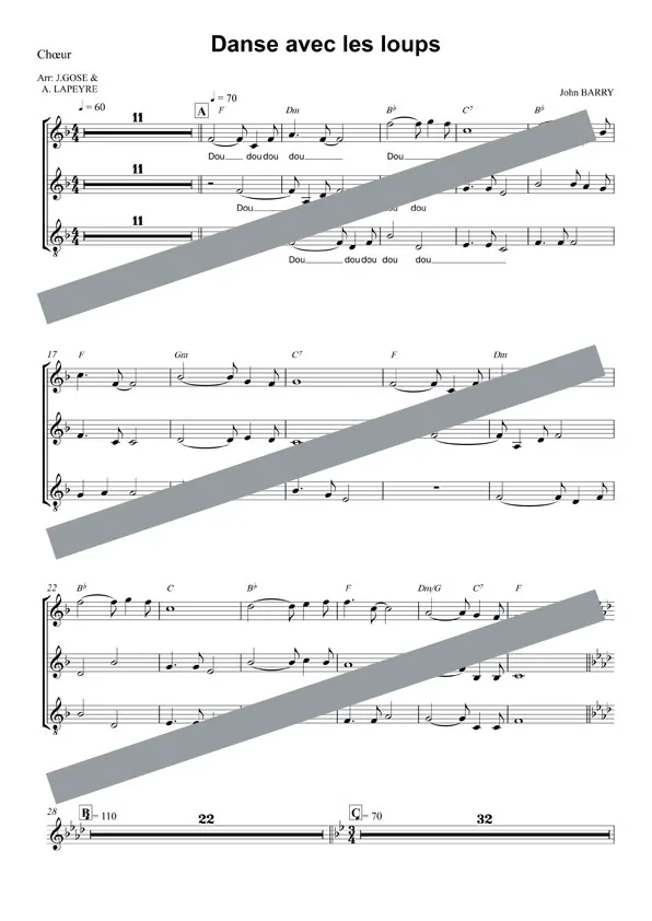 Danse avec les loups (chant)