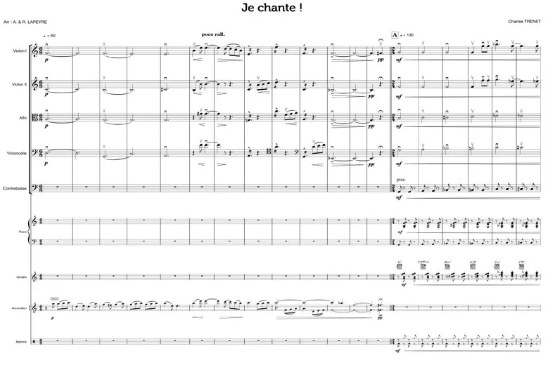 Je chante (chant+orchestre)