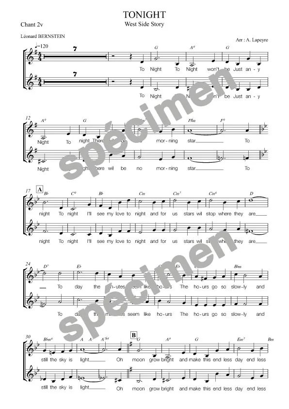 « America » West Side Story (chant)