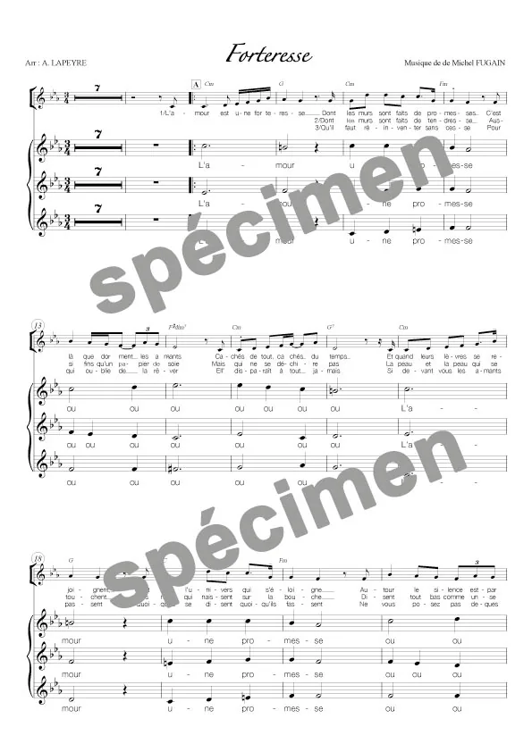 Forteresse (chant)
