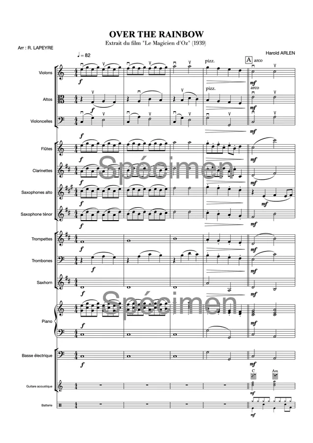 Over the rainbow (orchestre)