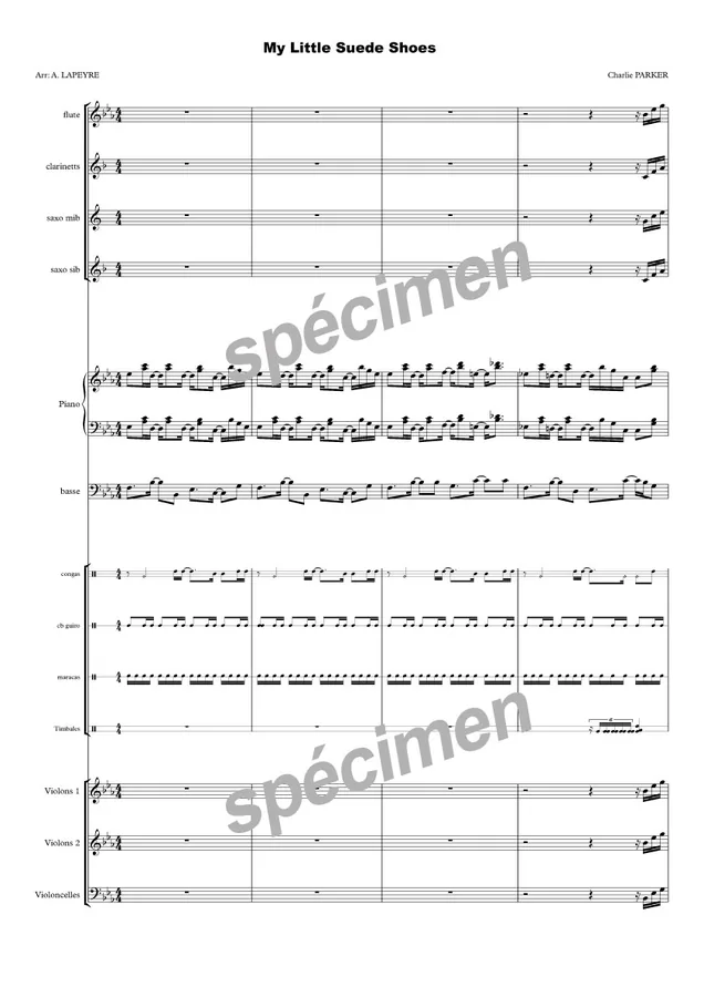 My little suede shoes (orchestre)