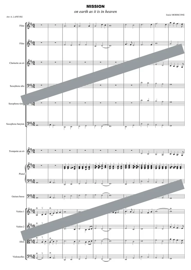 On earth as it is heaven (orchestre et chant)