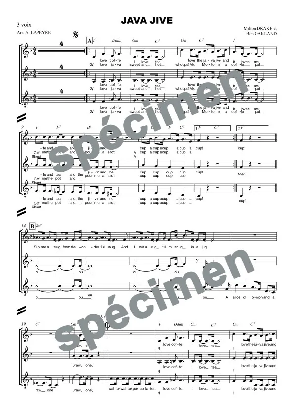 Java Jive (chant)