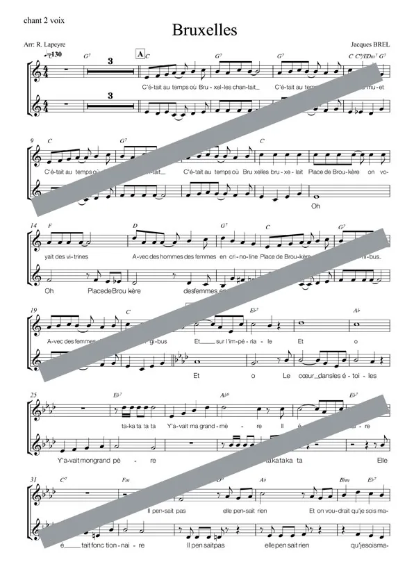 Bruxelles (chant)