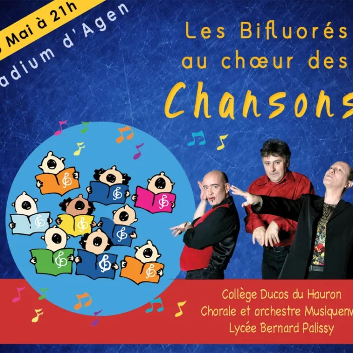 spectacle : « Les bifluorés au chœur des chansons »