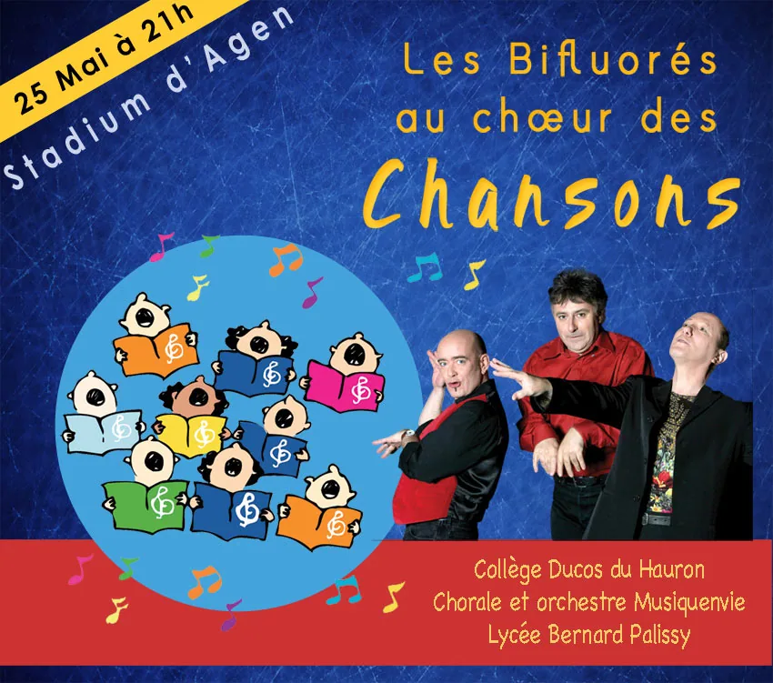 spectacle : « Les bifluorés au chœur des chansons »