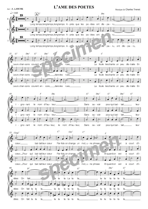 L’âme des poètes (chant)