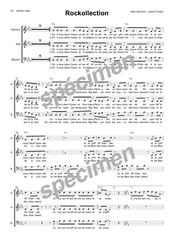 Rock Collection (chant)