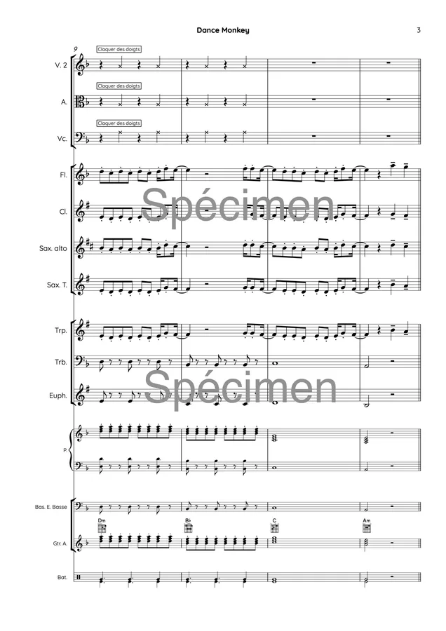 Dance Monkey (orchestre)