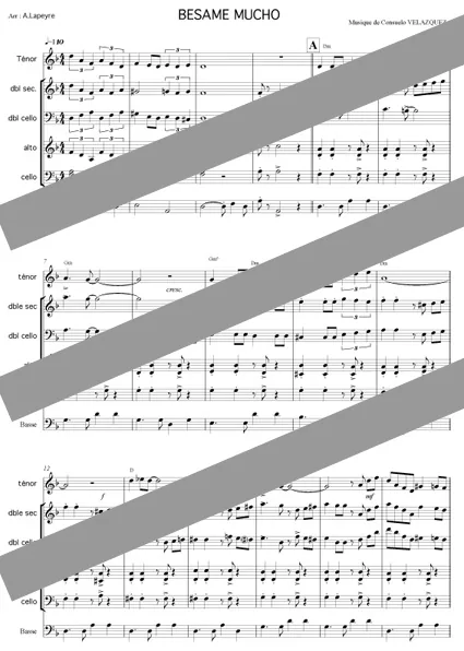 Bésame mucho (steel band)