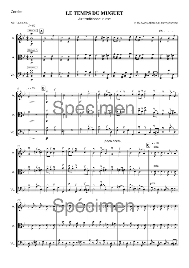 Le temps du muguet (orchestre)