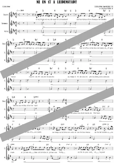 Né en 17 à Leidenstadt (chant 2v)