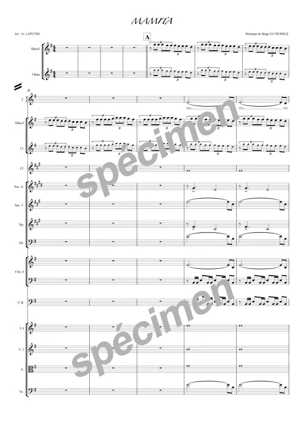 Mamita (chant et orchestre)