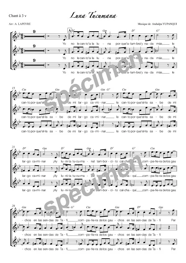 Luna Tucumana (chant)