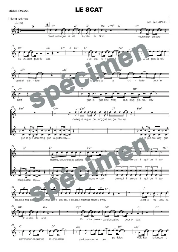 Le scat (chant)