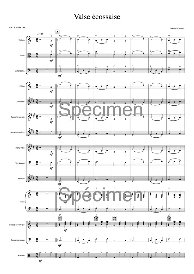Valse écossaise (orchestre)